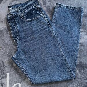 Old Navy Women's High-Rise Dark Blue Denim Jeans